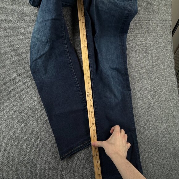 BKE Buckle Jake Straight Denim Jeans Size 31XL Stretch Urban Dark Wash ACT 32x32 - Picture 5 of 16